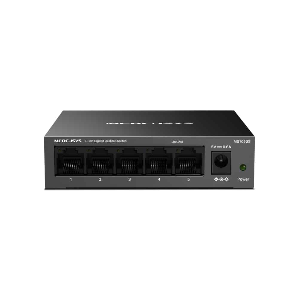Switch Mercusys 5 Portas GIGABIT - MS105GS5