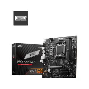 Motherboard MSI Placa Base PRO A620M-B mATX 2xDDR5 Socket AM5