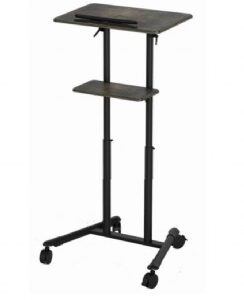 Suporte de Palestra e projetor Gembird  TVS-DESK-01-BK com rodas