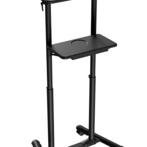 Alternative view of Suporte de Palestra e projetor Gembird  TVS-DESK-01-BK com rodas