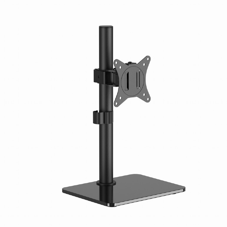 Suporte de Secretária MS-D1ST-03 para 1 Monitor Ajustável em Altura Rotaçao e e Inclinaçao até 32" / 9Kg