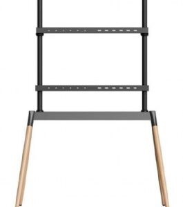 Suporte de Pé Gembird  TVS-86F-01-BK para TV 55" a 86"  Preto