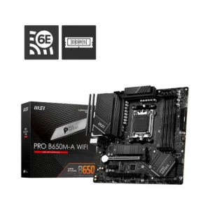 Motherboard MSI  PRO B650M-A WIFI mATX  4xDDR5 Socket AM5