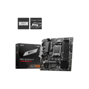 Motherboard MSI PRO B650M-P mATX 4xDDR5 Socket AM5