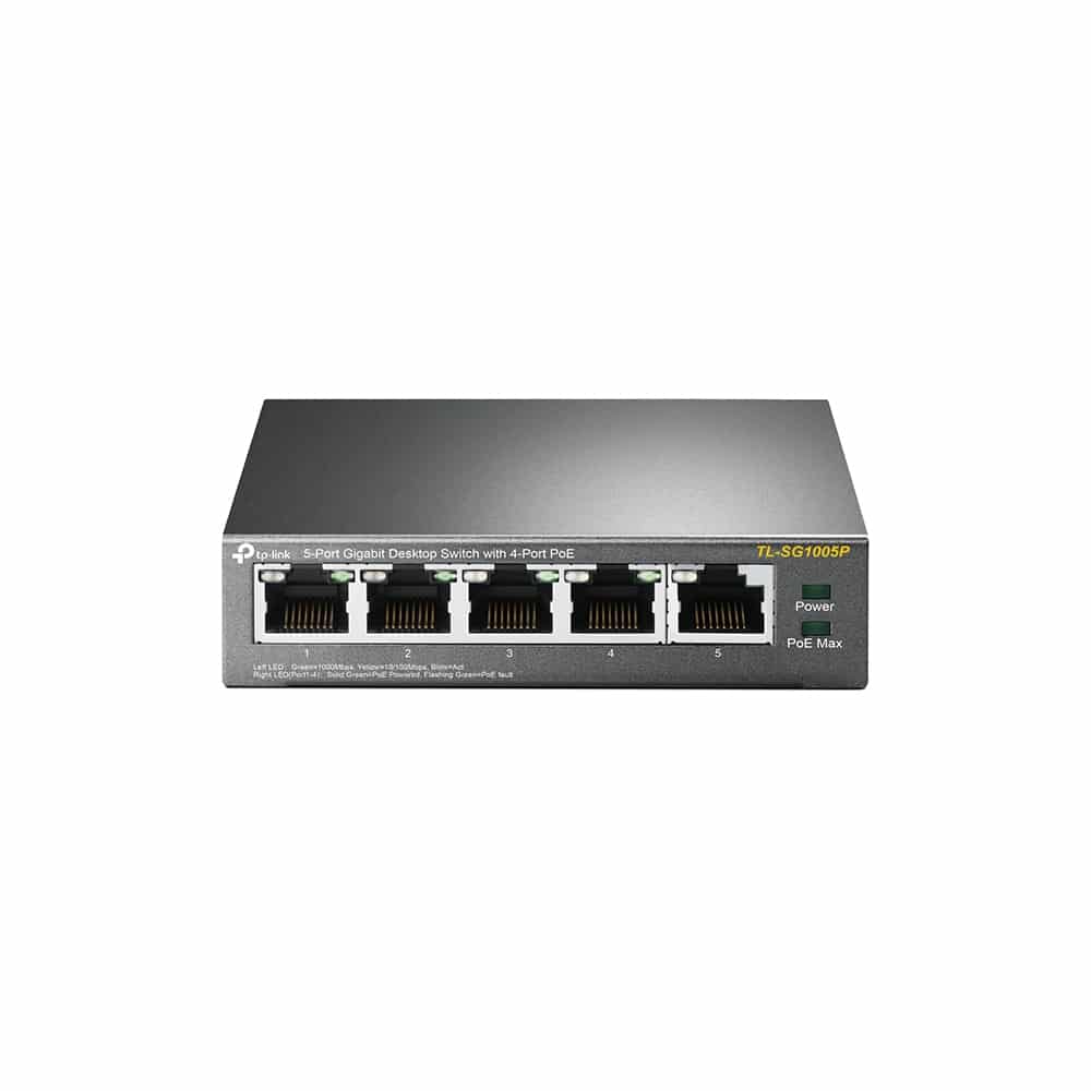 Switch TP-LINK SG1005P 5PORTAS Gigabit POE - Image 2