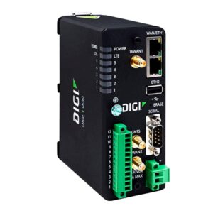 Router Industrial  Digi IX30 - LTE Cat 4/3G/2G GNSS RS232 Controlo Remoto de Dispositivos