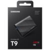 Disco SSD Externo Samsung T9  1TB USB 3.2 Gen 2x2 Preto