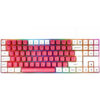 Teclado Mecânico GAMIAC TKL RGB90G Kailh Azul Branco Rosa