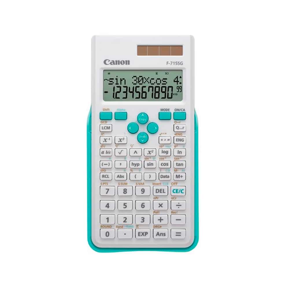 Calculadora Cientifica Canon F-715SG EMEA DBL Branca e Azul