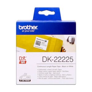 Rolo Etiquetas Original Brother DK22225  38mm x 30.48 metros
