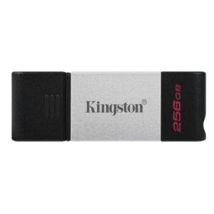 Pen Drive Kingston 256Gb DataTraveler DT80 Usb C 3.2 Cinza