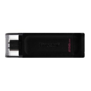 Pen drive Kingston DataTraveler 70 256Gb Type-C Preto