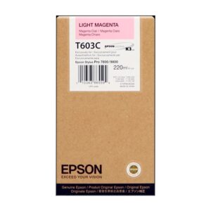 Tinteiro Original Epson T603C Magenta Claro