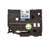 Fita Original Brother TZe561 Laminada Texto Preto em Fundo Azul  36mm x 8 metros
