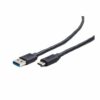 Cabo Gembird Usb 3.0 para Type-C Am-Cm 0.5 Mt Preto