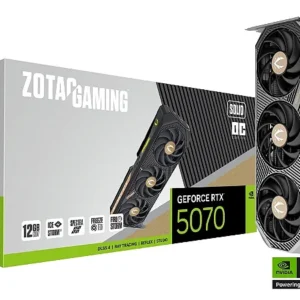Placa Gráfica Zotac RTX 5070 Solid OC 12GB