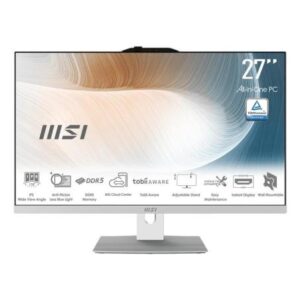 Computador All in One MSI AM272P-1053ES 27? Intel Core i7-150U 16GB 512GB Sem SO Branco