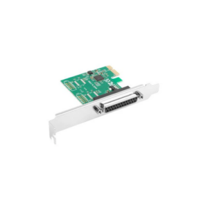 Placa PCIe x1 Lanberg com Porta Paralela LPT (DB25) + Suporte Low Profile