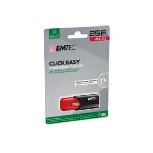 Emtec USB3.2 Click Easy B110 256GB Red
