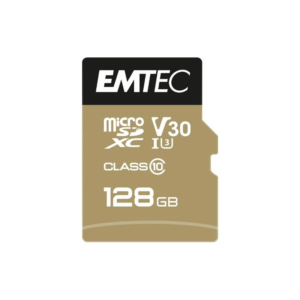 Emtec micro-SD 128GB UHS-I U3 V30 A1 SpeedIN Pro