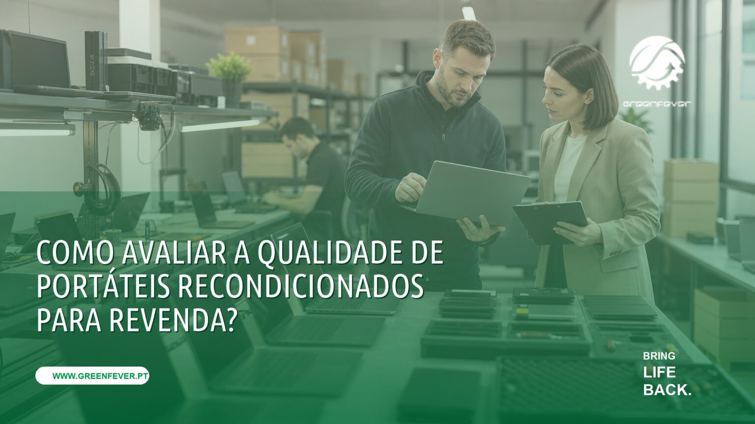 Como avaliar a qualidade de portáteis recondicionados para revenda?