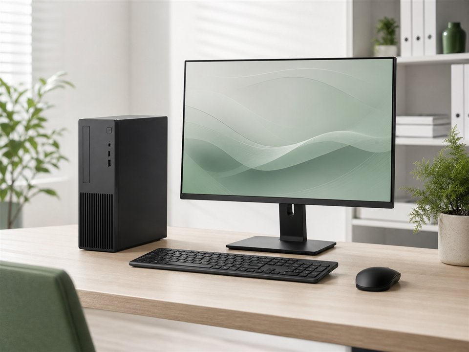 Computador de secretária para salas de formação e empresas