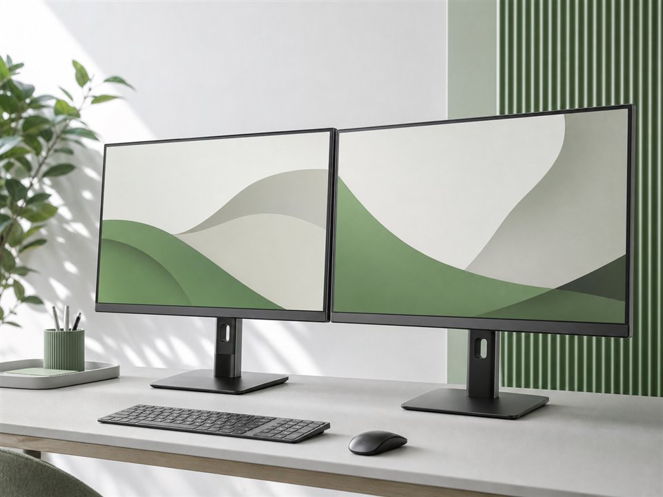 Monitores profissionais para produtividade e estudo