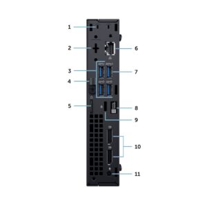Alternative view of Desktop Dell OptiPlex 7070 Core i5-9ªGen 8Gb 256Gb SSD Win11Pro