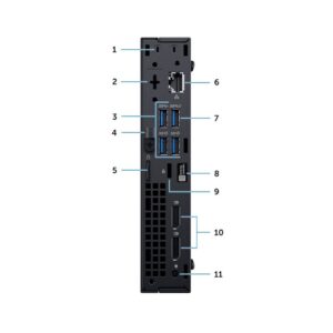 Alternative view of Desktop Dell OptiPlex 7070 Core i5-9ªGen 8Gb 256Gb SSD Win11Pro