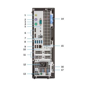 Alternative view of Desktop Dell OptiPlex 7060 Core i5-8ªGen 8Gb 250Gb SSD Win11Pro