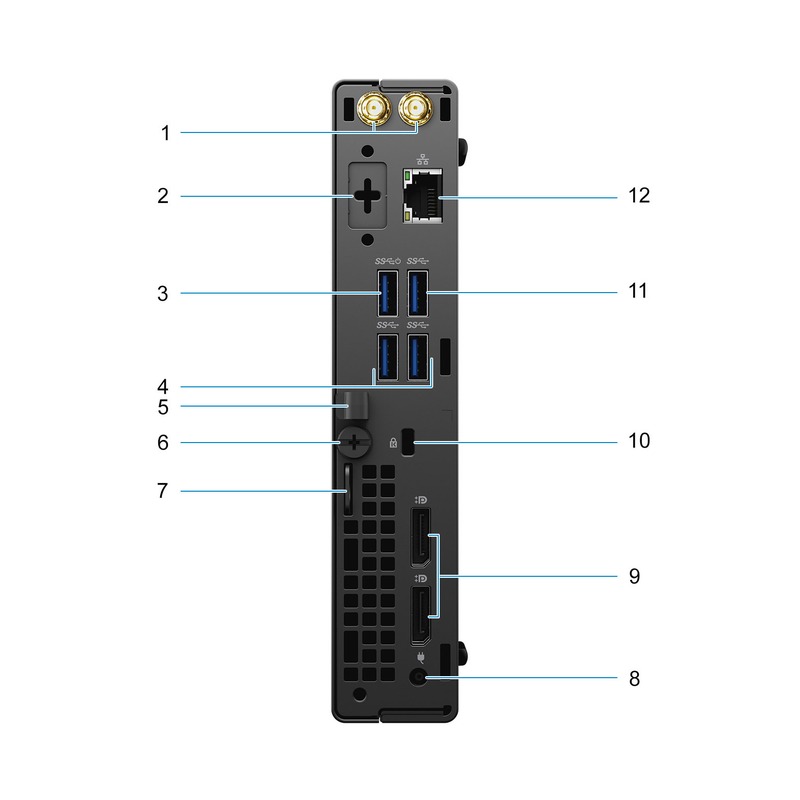 Desktop Dell OptiPlex 3090 Core i5-10ªGen 8Gb 256Gb SSD Win11Pro - Image 2