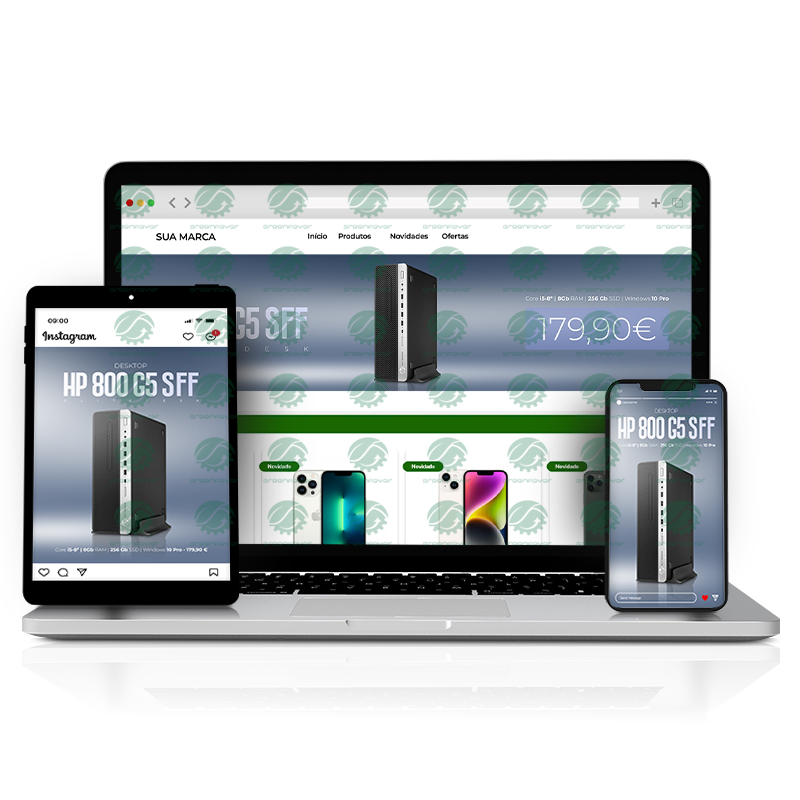 Pack Comunicação Pro - HP 800 G5 SFF