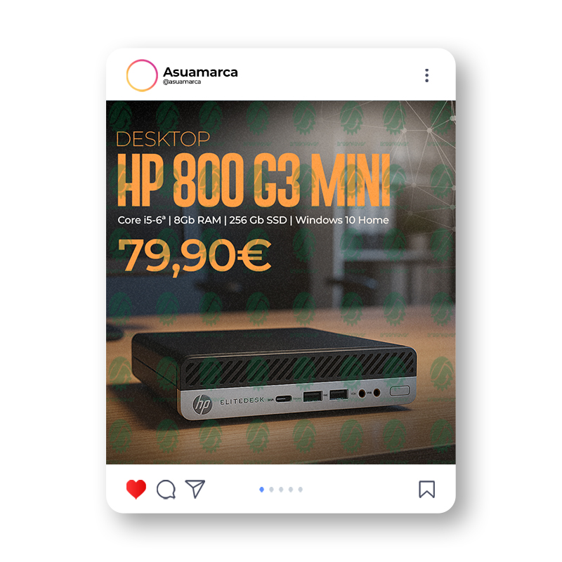 Pack Comunicação Pro - HP 800 G3 MINI - Image 3