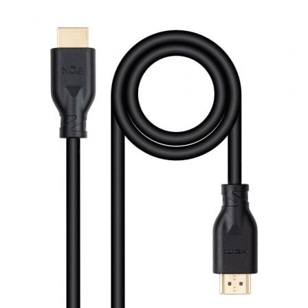 Cabo Nanocable HDMI 2.0 4K Macho/Macho 1,5 m Preto