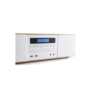 Micro Aparelhagem Thomson MIC201IBT  CD/Radio/USB  Bluetooth  50W  Color Madeira e Branco - Image 4