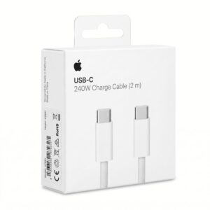 Alternative view of Cabo Apple USB-C para USB-C 240W 2 m Branco – MU2G3ZM/A