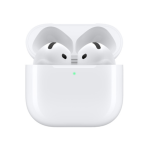 Auriculares Apple AirPods 4   Auscultadores sem fios com microfonoe   botão de orelha  bluetooth   branco