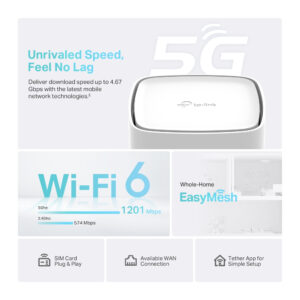 Router TP-Link Archer NX210 5G WiFi6 Dual-Band Gigabit - Image 4