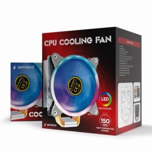 Dissipador para CPU HURACAN X130 120 mm 150 W ARGB 4 pinos - Image 5