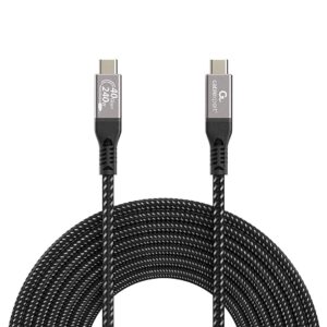 Cabo USB-C para USB-C Gembird USB4 240 W 40 Gbps 0.3 m Preto