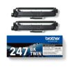 Toner Original Brother  TN247BK Pack 2 Unidades Preto