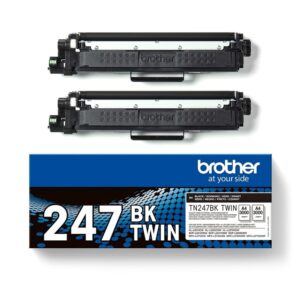 Toner Original Brother  TN247BK Pack 2 Unidades Preto
