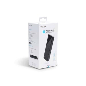 Alternative view of HUB Tp-Link 7Portas Usb 3.0 c/2 Power charge 5v 2.4a