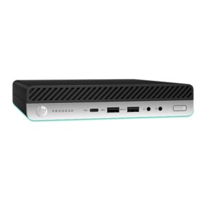 Alternative view of Pc HP ProDesk 600 G5 Mini Core i3-9ªGen 8Gb 128Gb SSD Sem Sistema Operativo