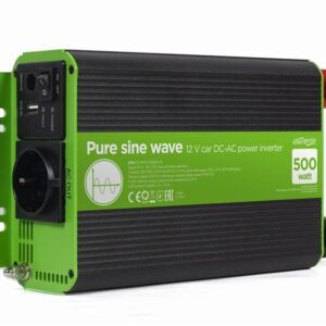 Inverter para Carro Gembird EG-PWC-PS1000-01 adaptador e inversor de corrente Input 10-16V  Output 230V  Auto 500 W