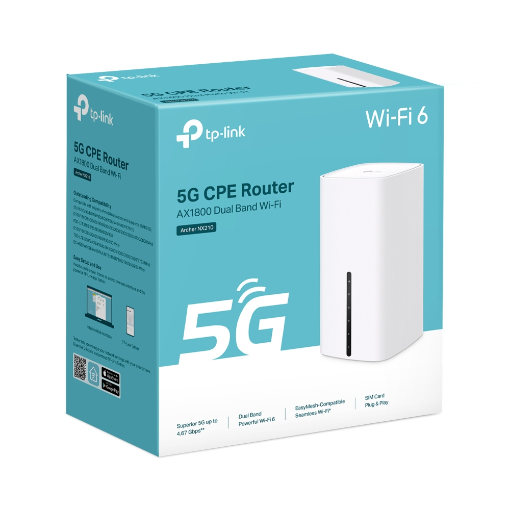 Router TP-Link Archer NX210 5G WiFi6 Dual-Band Gigabit - Image 7
