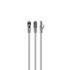 Cabo Rede Gembird Cat 6A LSZH 20 Metros Cinza