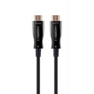 Cabo Hdmi Active Optical (AOC) Hdmi Macho para Hdmi Macho Alta Velocidade com rede AOC Premium Series 50 Metros