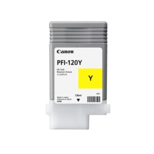 Alternative view of Tinteiro Original Canon PFI120 Amarelo