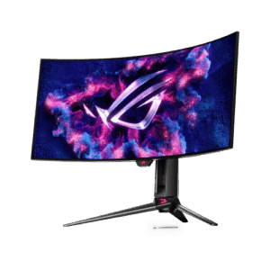 Alternative view of Monitor ASUS ROG Swift OLED (33.9") 3440 x 1440 Pixelss UltraWide Quad HD LCD Preto